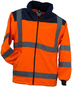 Bluza polarowa ostrzegawcza URGENT HSV pomarańczowa