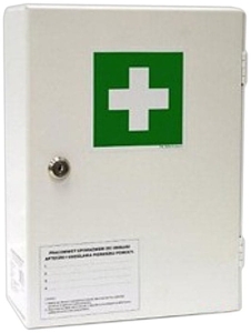 Apteczka stalowa 30 +ustnik