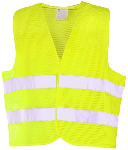 Kamizelka ostrzegawcza siatkowa ART.MAS VEST2 MESH Yellow