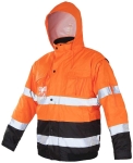 Kurtka ostrzegawcza ocieplana ART.MAS Flash Short-B Orange