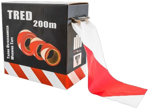 Taśma ostrzegawczo-oznaczeniowa ART.MAS TRED 200 BOX