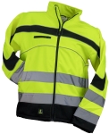Kurtka softshell ostrzegawcza URGENT żółta