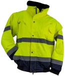 Kurtka ostrzegawcza URGENT HSV krótka 3 W 1 żółta