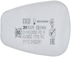 Filtr przeciwpyłowy 3M 5925 P2 R (2 szt.)