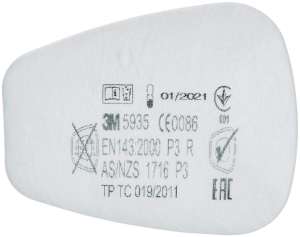 Filtr przeciwpyłowy 3M 5935 P3 R (2 szt.)