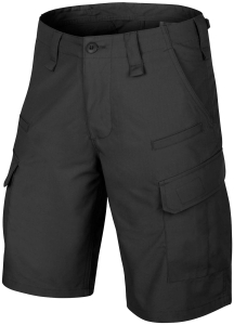 Krótkie spodnie HELIKON-TEX CPU PolyCotton Ripstop Czarne