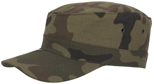 Czapka HELIKON-TEX COMBAT PolyCotton Ripstop PL Woodland