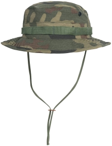 Kapelusz HELIKON-TEX BOONIE PolyCotton Ripstop PL Woodland