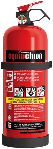 Gaśnica proszkowa OGNIOCHRON ABC 2kg