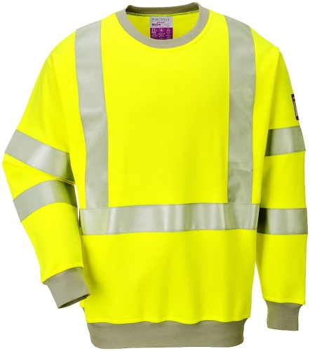 Bluza antystatyczna trudnopalna ostrzegawcza PORTWEST FR72