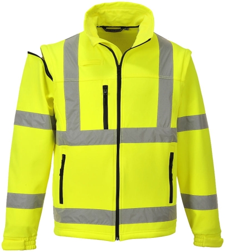 Kurtka softshell ostrzegawcza PORTWEST S428 żółta