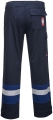 Spodnie trudnopalne Bizflame Plus PORTWEST FR56 granatowo-niebieskie