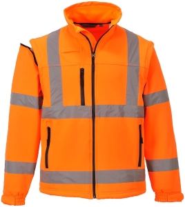 Kurtka softshell ostrzegawcza PORTWEST S428 pomarańczowa