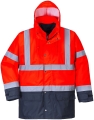 Kurtka ostrzegawcza Executive 5w1 PORTWEST S768 czerwono-granatowa
