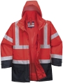 Kurtka ostrzegawcza Executive 5w1 PORTWEST S768 czerwono-granatowa