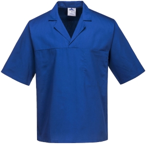 Bluza piekarza z krótkimi rękawami PORTWEST 2209 niebieska