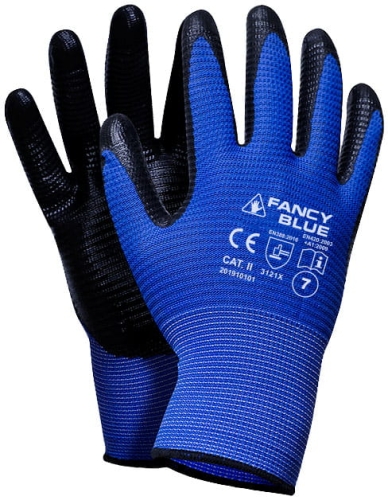 Rękawice robocze WORKLINK FANCY BLUE