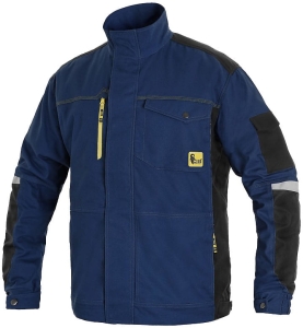 Bluza robocza CXS STRETCH ciemnoniebiesko-czarna