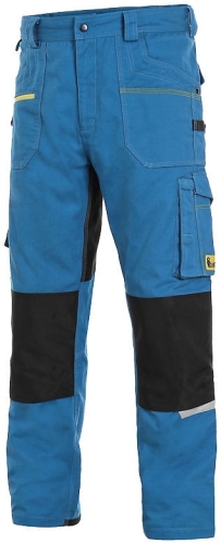 Spodnie robocze CXS STRETCH niebiesko-czarne