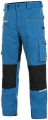 Spodnie robocze CXS STRETCH skrócony wariant 170-176cm niebiesko-czarne