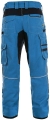 Spodnie robocze CXS STRETCH skrócony wariant 170-176cm niebiesko-czarne