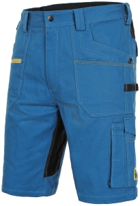 Szorty robocze CXS STRETCH niebiesko-czarne