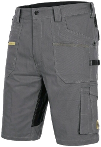 Szorty robocze CXS STRETCH szaro-czarne