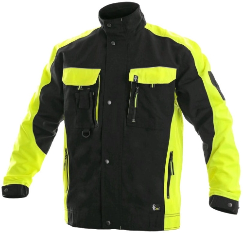 Bluza robocza CXS SIRIUS BRIGHTON czarno-żółta