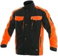 Bluza robocza CXS SIRIUS BRIGHTON czarno-pomarańczowa