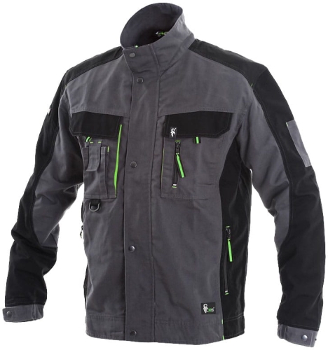 Bluza robocza CXS SIRIUS LUCIUS szaro-zielona
