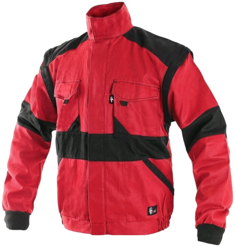 Bluza robocza CXS LUXY DIANA damska czerwono-czarna