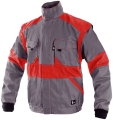 Bluza robocza CXS LUXY EDA szaro-czerwona