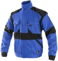 Bluza robocza CXS LUXY EDA przedłużony wariant 194cm niebiesko-czarna