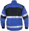 Bluza robocza CXS LUXY BRIGHT odblaskowa niebiesko-czarna