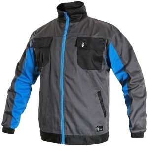 Bluza robocza CXS PHOENIX PERSEUS szaro-niebieska