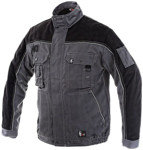 Bluza robocza CXS ORION OTAKAR zimowa szaro-czarna