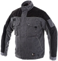 Bluza robocza CXS ORION OTAKAR przedłużony wariant 194cm szaro-czarna