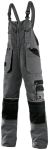 Ogrodniczki robocze CXS ORION KRYSTOF skrócony war. 170-176cm szaro-czarne