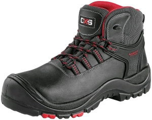 Trzewiki robocze CXS ROCK GRANITE S3 czarno-czerwone