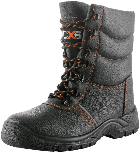 Buty robocze CXS STONE TOPAZ S3 zimowe czarne