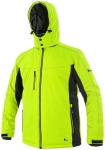 Kurtka CXS VEGAS softshell zimowa żółto-czarna