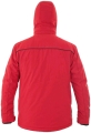 Kurtka CXS VEGAS softshell zimowa czerwono-czarna
