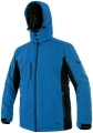 Kurtka CXS VEGAS softshell zimowa niebiesko-czarna