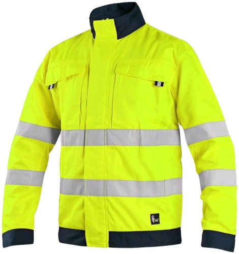 Bluza ostrzegawcza CXS HALIFAX żółto-niebieska