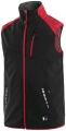 Kamizelka CXS HEBRON softshell czarno-czerwona