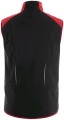 Kamizelka CXS HEBRON softshell czarno-czerwona