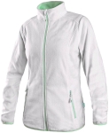 Bluza CXS GRANBY LADY damska polar biało-zielona