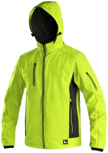 Kurtka CXS DURHAM softshell żółto-czarna
