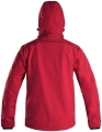Kurtka CXS DURHAM softshell czerwono-czarna