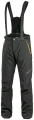 Spodnie CXS TRENTON softshell zimowe czarne żółto-pomarańczowe elementy HV